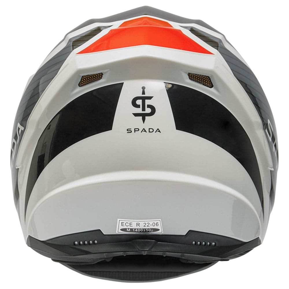 Spada Raiden 2 Thunder Black / White / Red Helmet