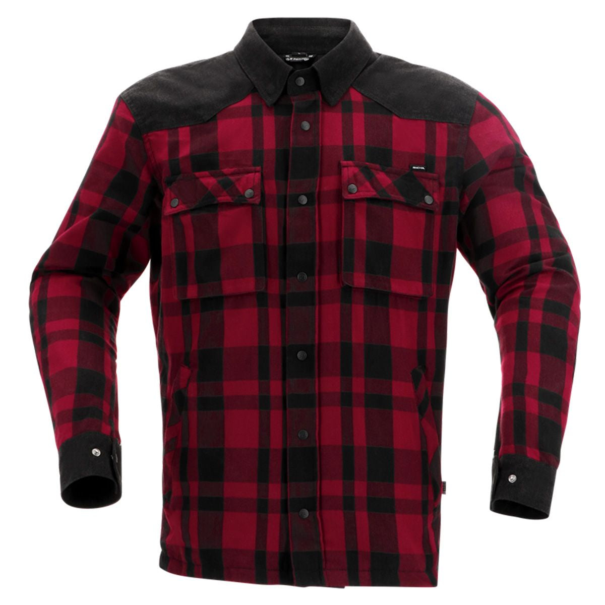 Richa Wisconsin Waterproof Shirt - Black / Burgendy
