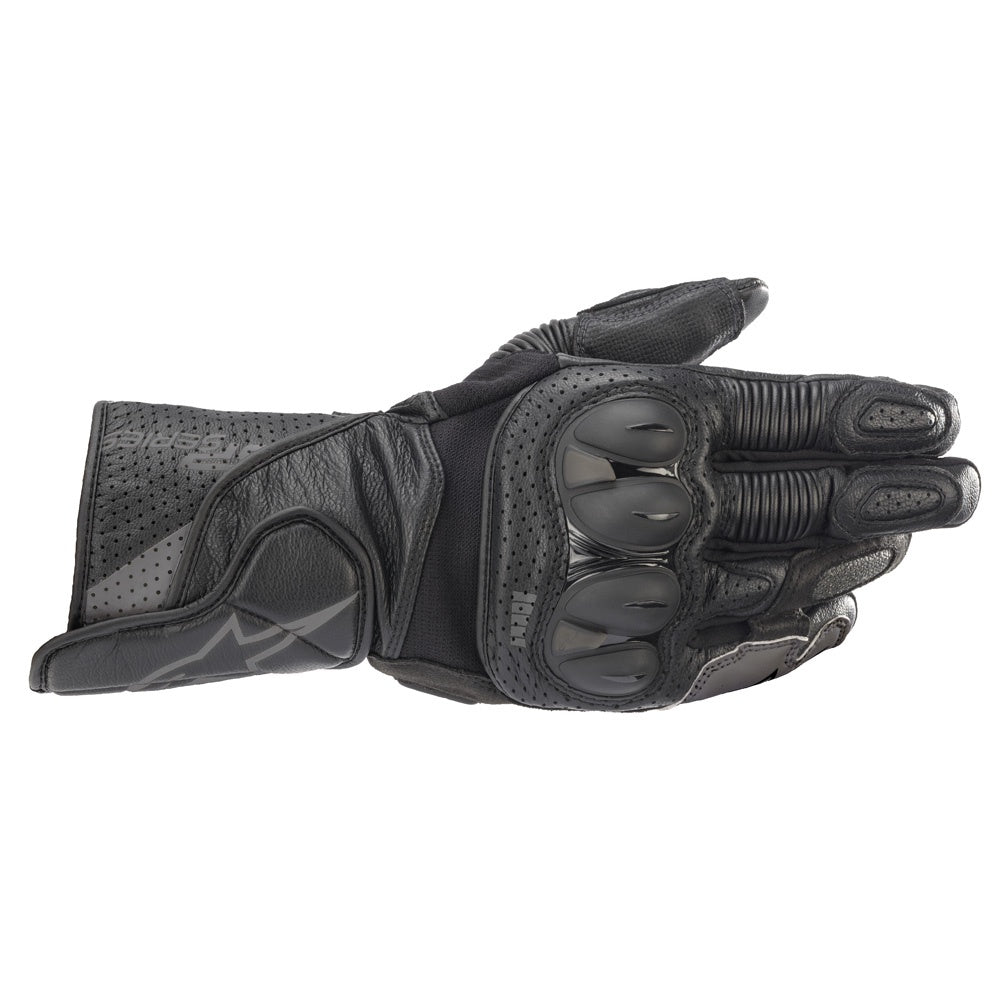 SP-2 V3 Leather Gloves - Black / Anthracite