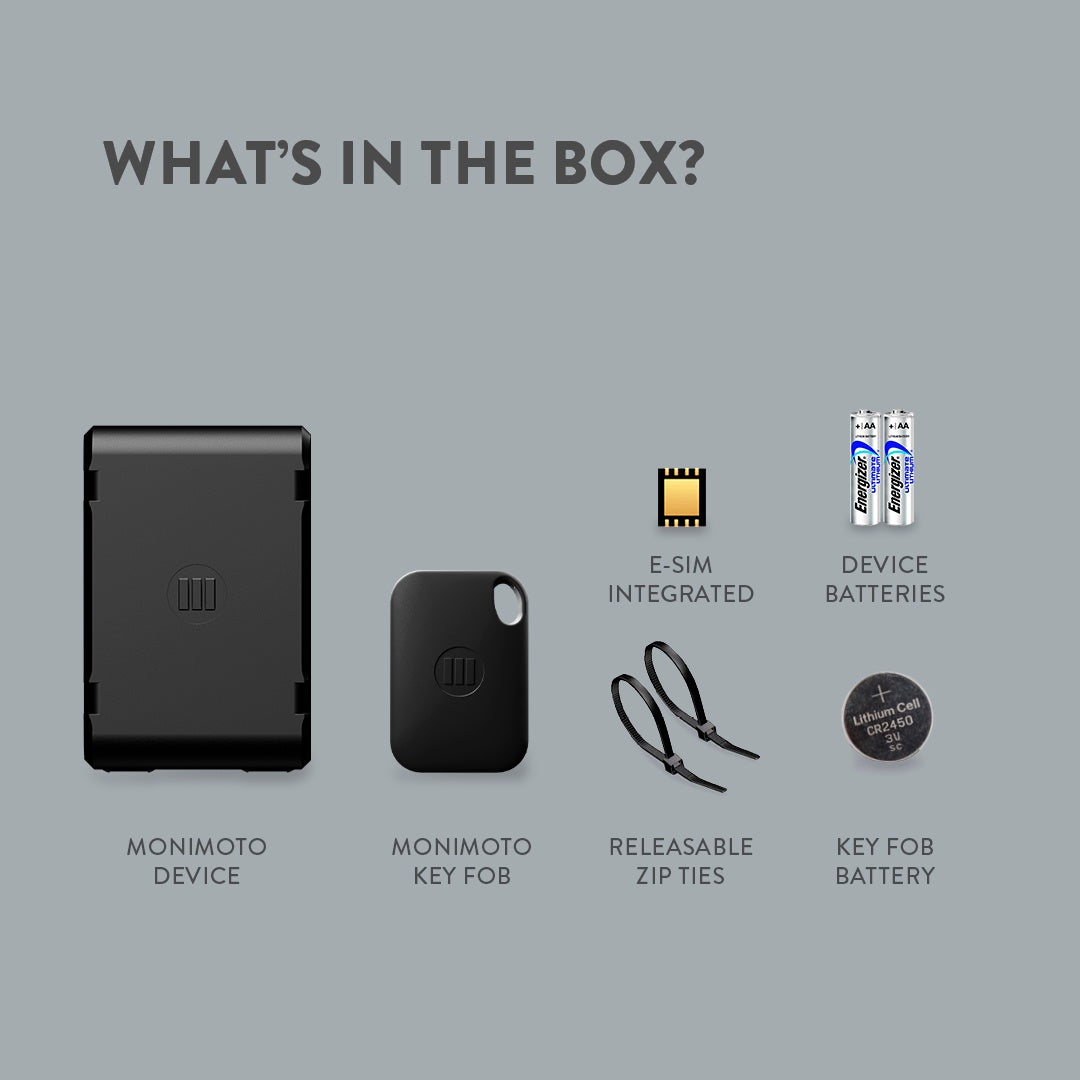 Monimoto 7 Smart Motorcycle GPS 5G Tracker