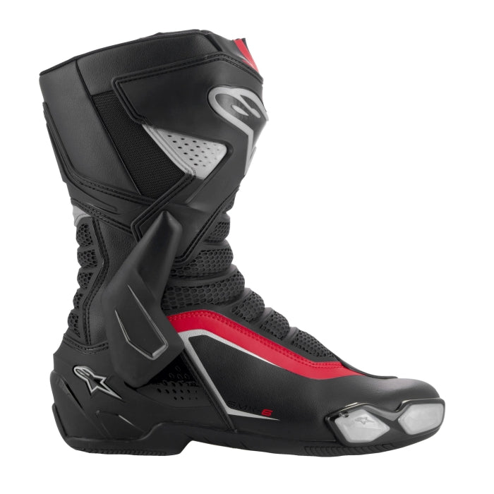 Alpinestars SMX-6 V3 Boots - Black / Silver / Red