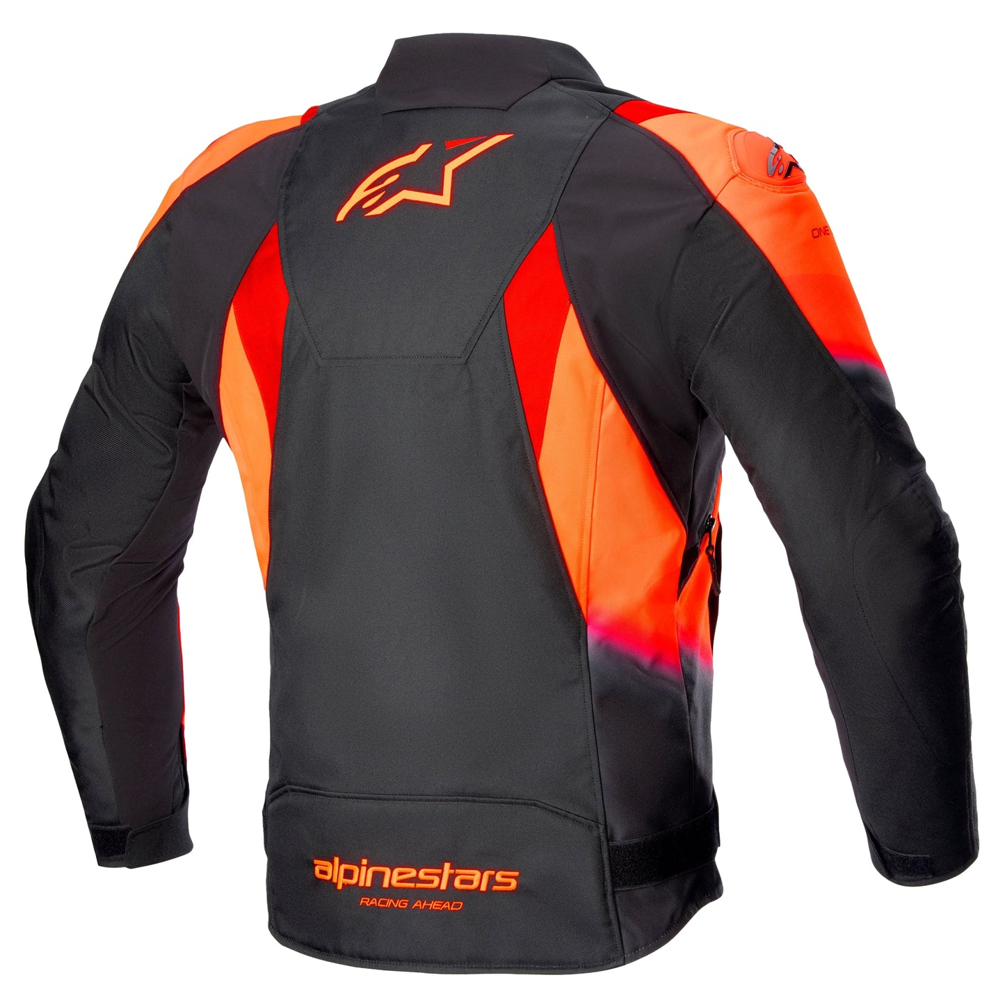 T-SP 1 V2 Waterproof Jacket - Black / Red / Fluo