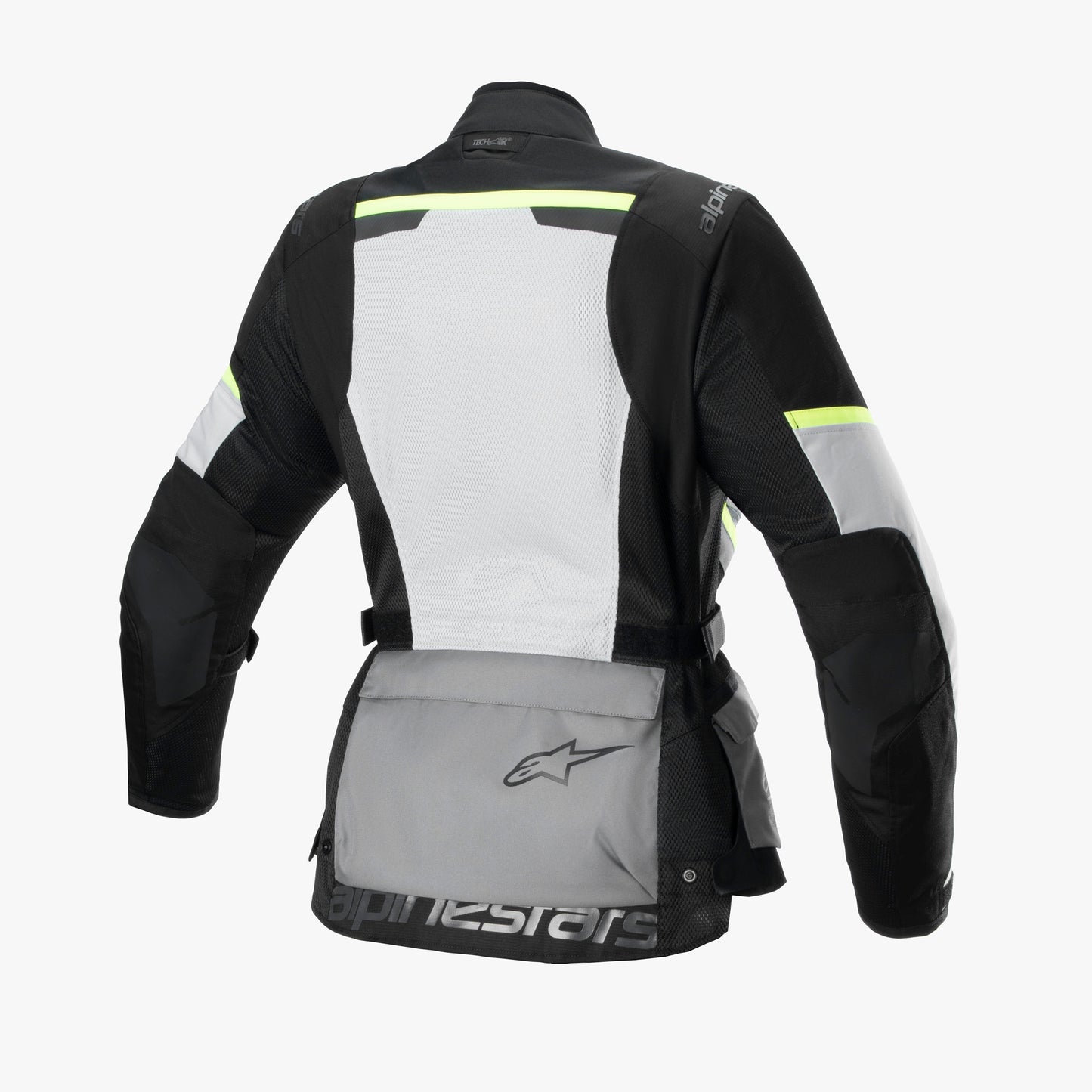 Stella Andes Air Textile Drystar Waterproof Jacket - Ice Grey / Dark Grey / Black