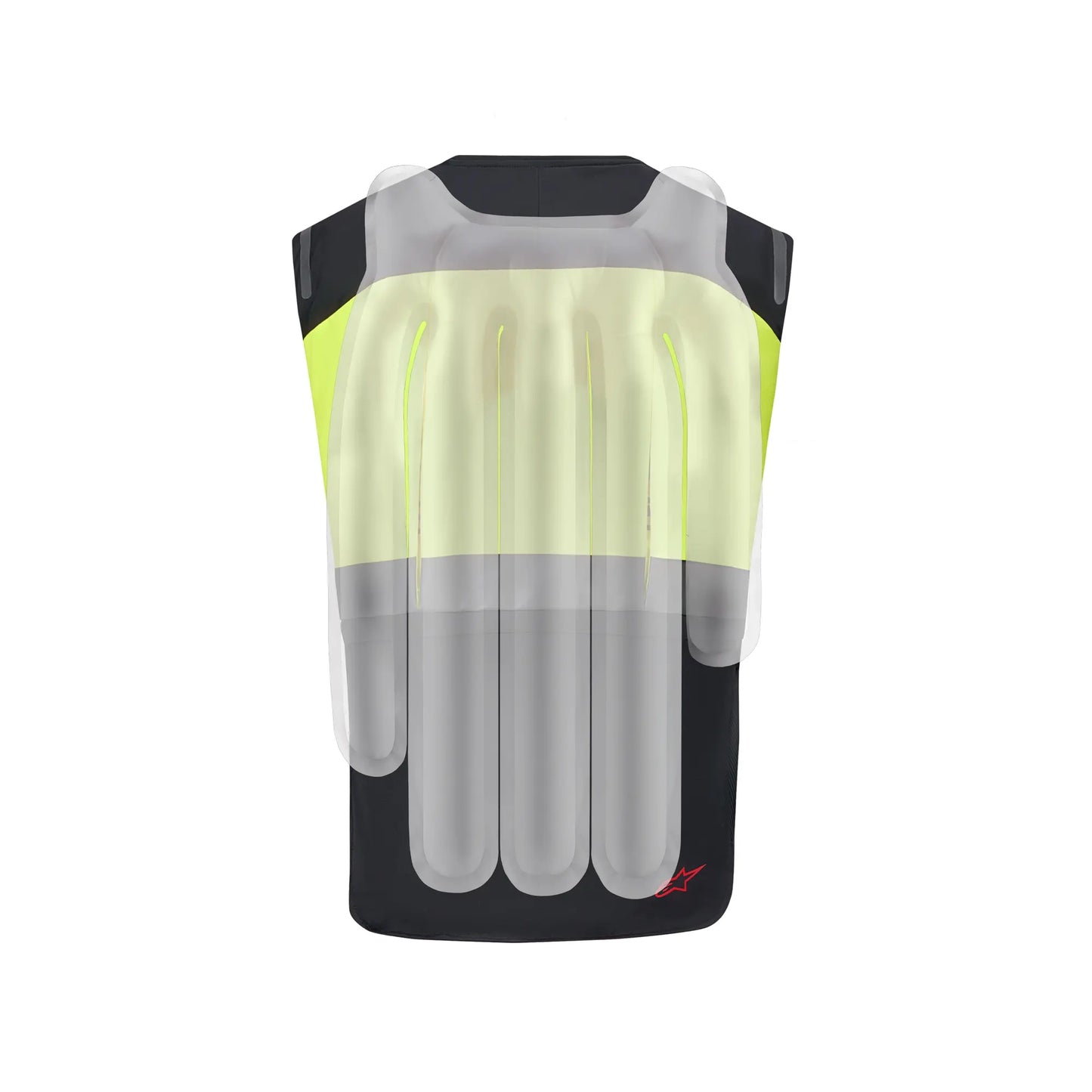 Alpinestars Tech-Air 3 V2 System - Black / Yellow Fluo