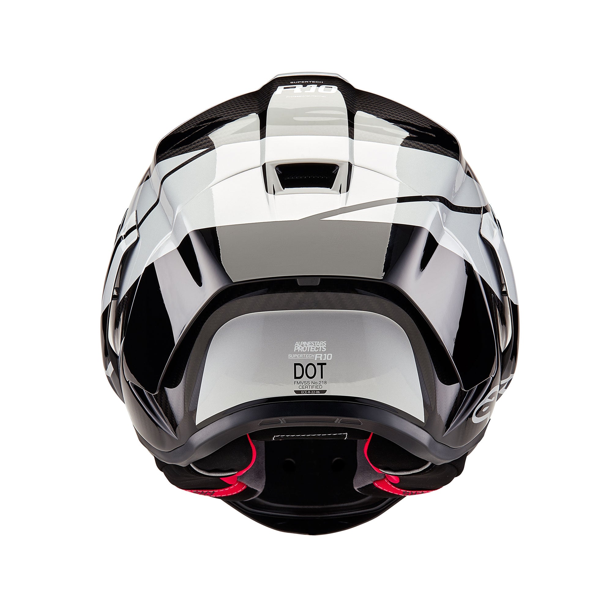 Alpinestars Supertech R10 Element Fim Helmet - Black / Carbon / Silver