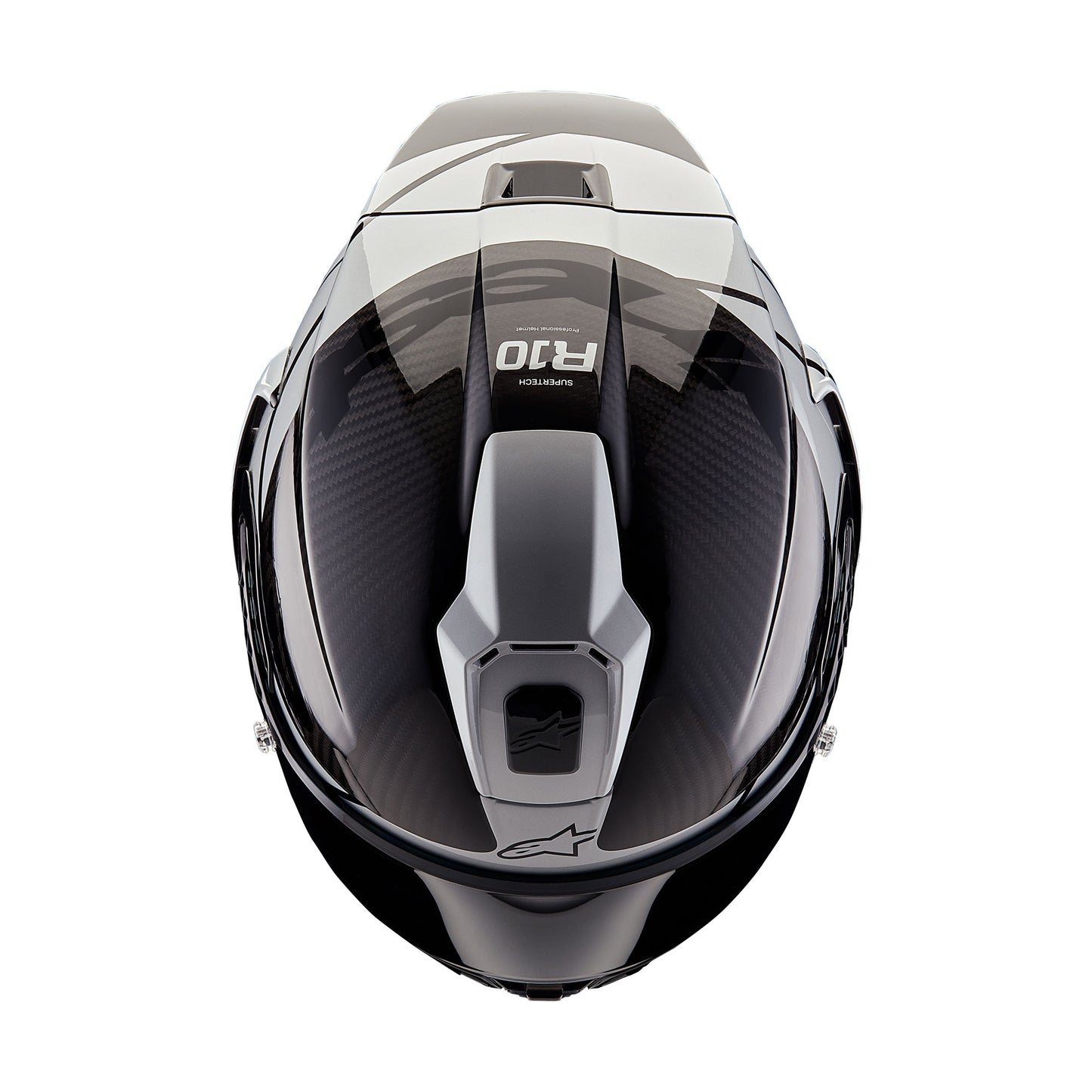 Alpinestars Supertech R10 Element Fim Helmet - Black / Carbon / Silver