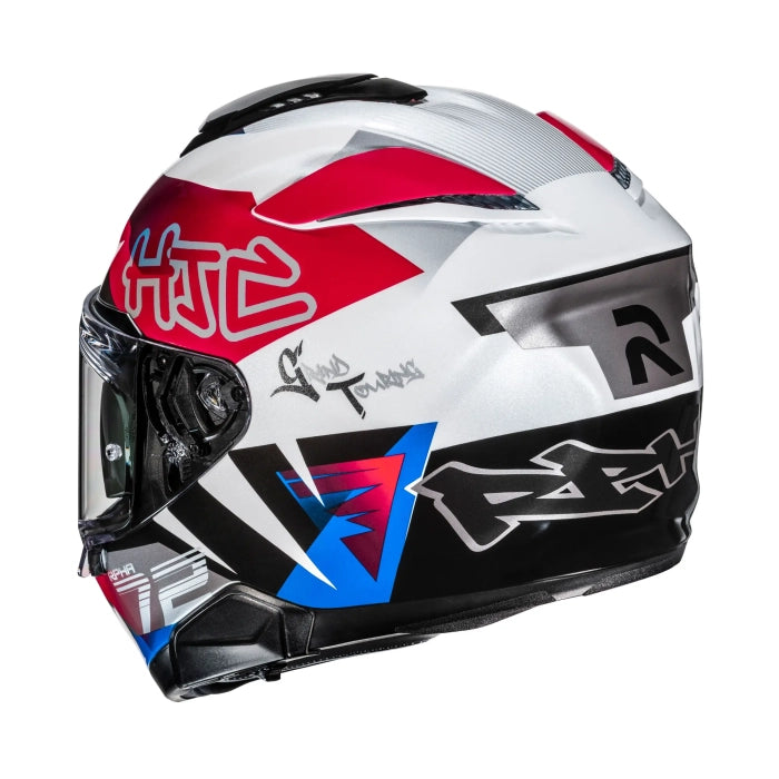 HJC RPHA 72 Goldy MC21 - White / Blue / Red