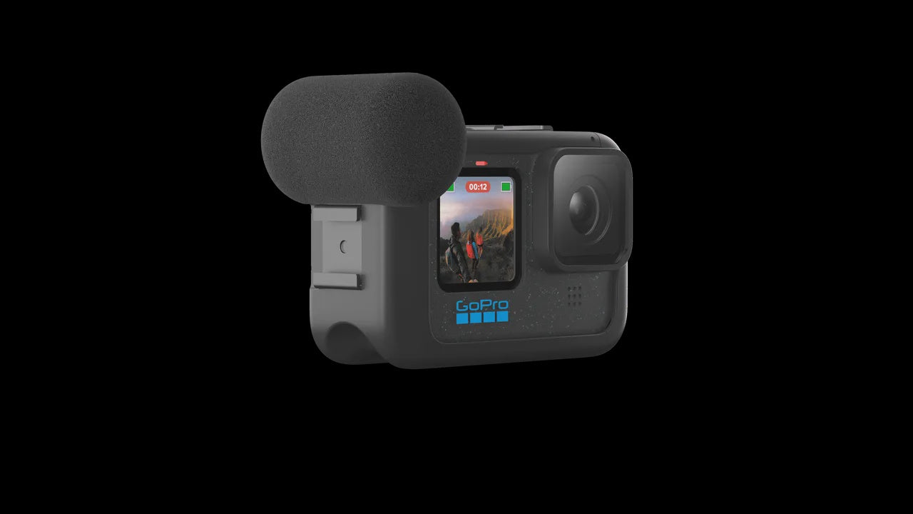 Mic Mod Gopro GoPro Media Mod Directional Mic + Media Ports Frame – Mega Motorcycles