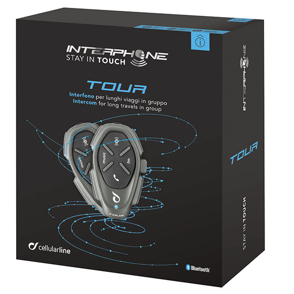 Interphone Tour HD Bluetooth intercom - Twin Pack
