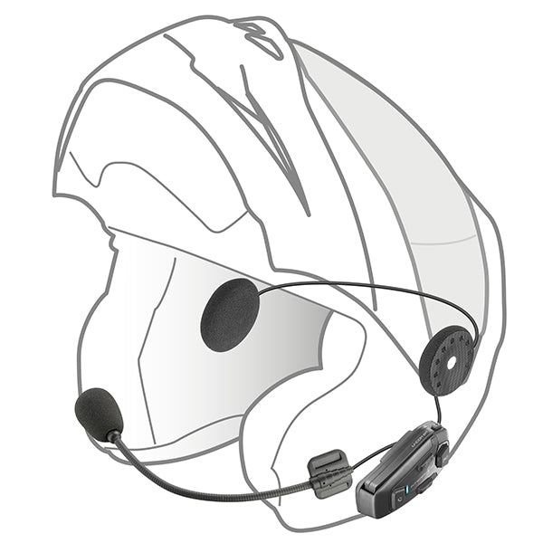 Interphone U-COM 8R Bluetooth Mesh Intercom - Single Pack