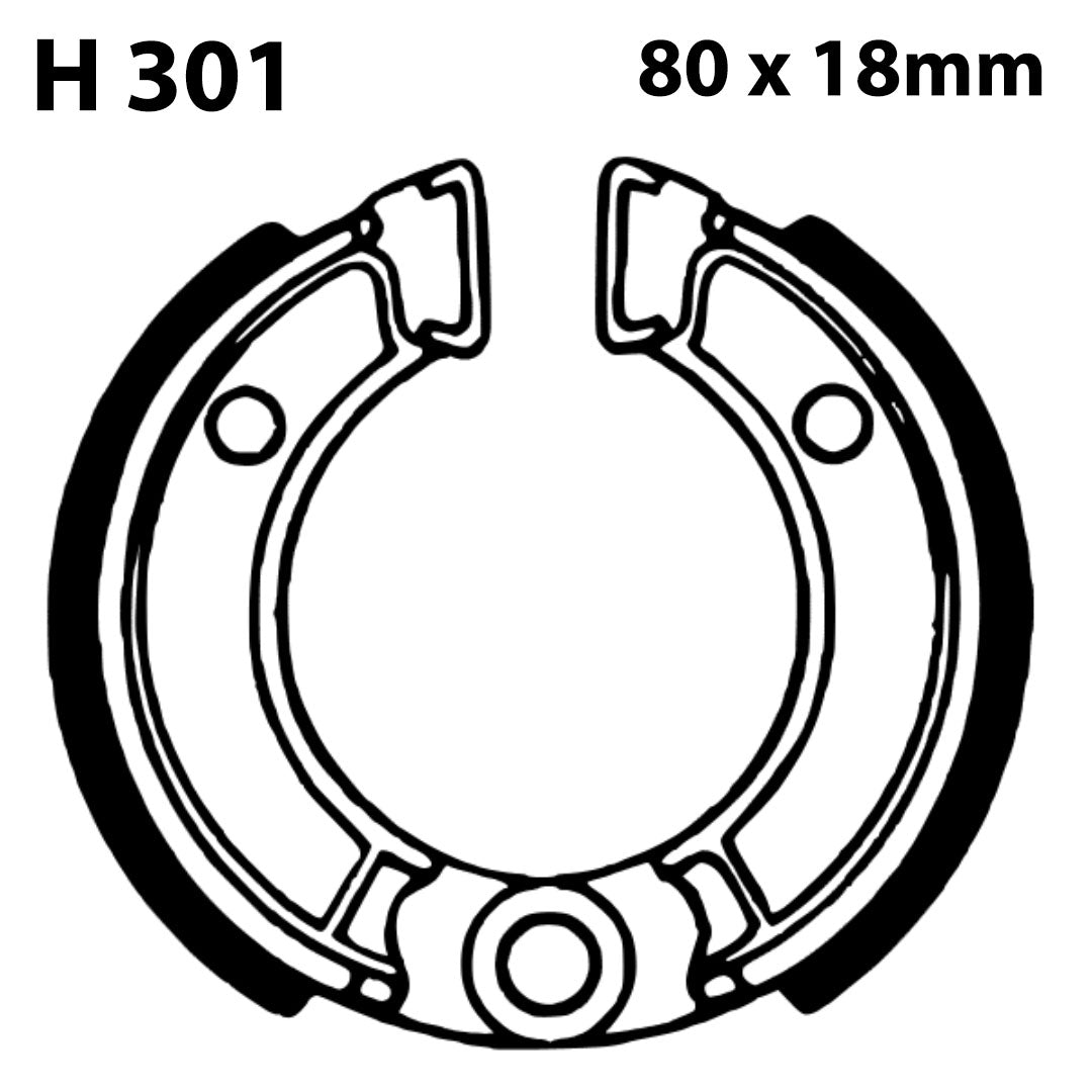 EBC Brake Shoes H301