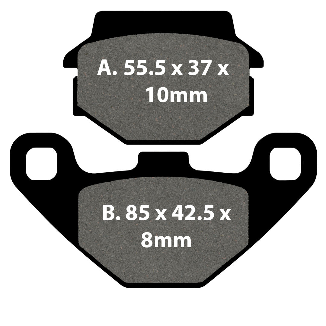 EBC Brake Pads FA067TT