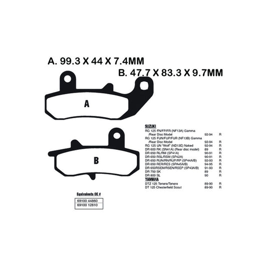EBC Brake Pads FA157R