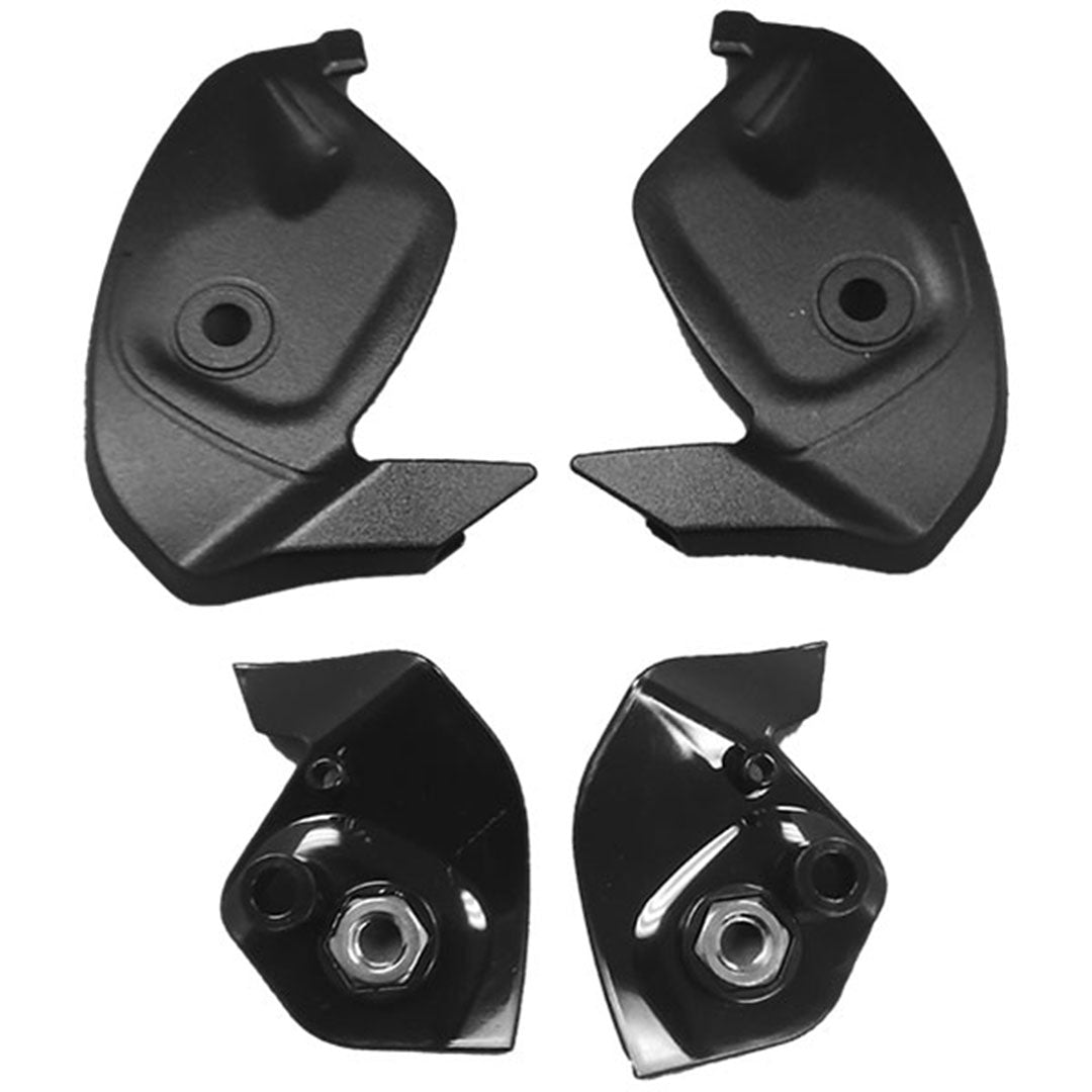 Shoei Neotec Locking Nut Trim Black Pair