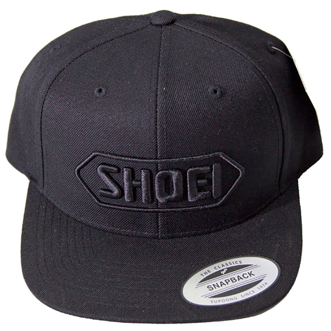 Shoei Baseball Cap Black [Black Logo]