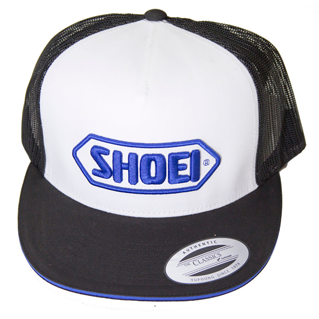 Shoei Trucker Cap White [Blue Logo]