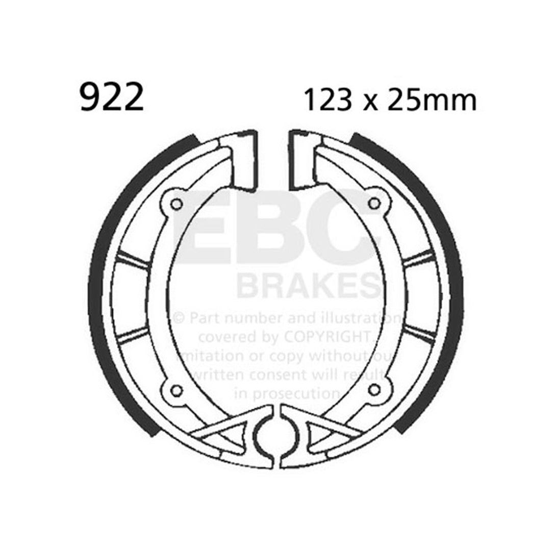 EBC Brake Shoes 922