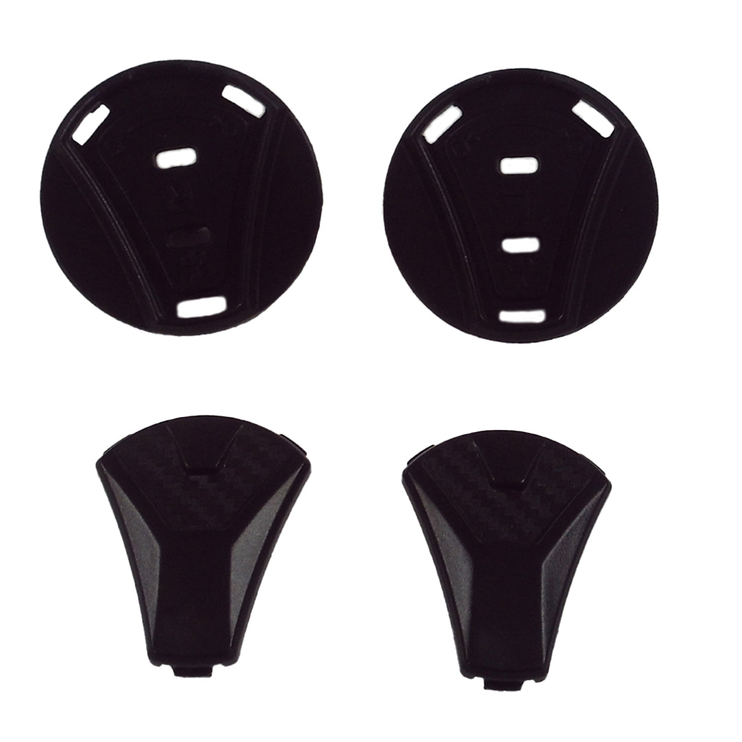 Spada Hellion Visor Outer Covers Pair Black