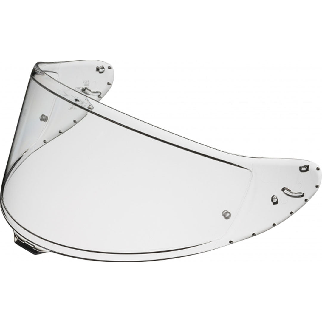 Shoei Visor CWR-F2PN Clear [Drilled / Plugged]