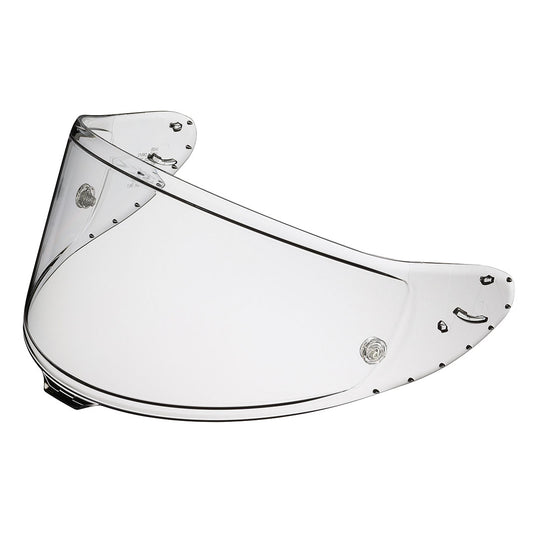 Shoei Visor CWR-F2R Clear [Drilled / Plugged]