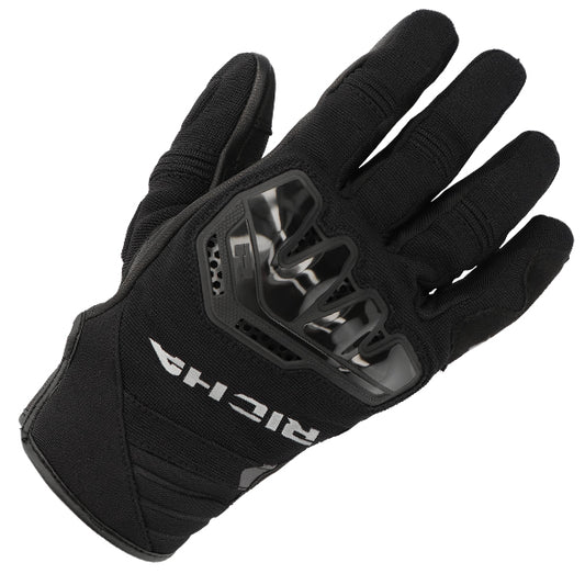 Richa Stradale Summer Gloves Black / Black