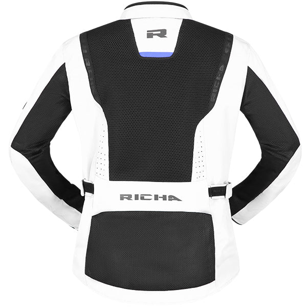 Richa Monaco Mesh Waterproof Jacket Light Grey