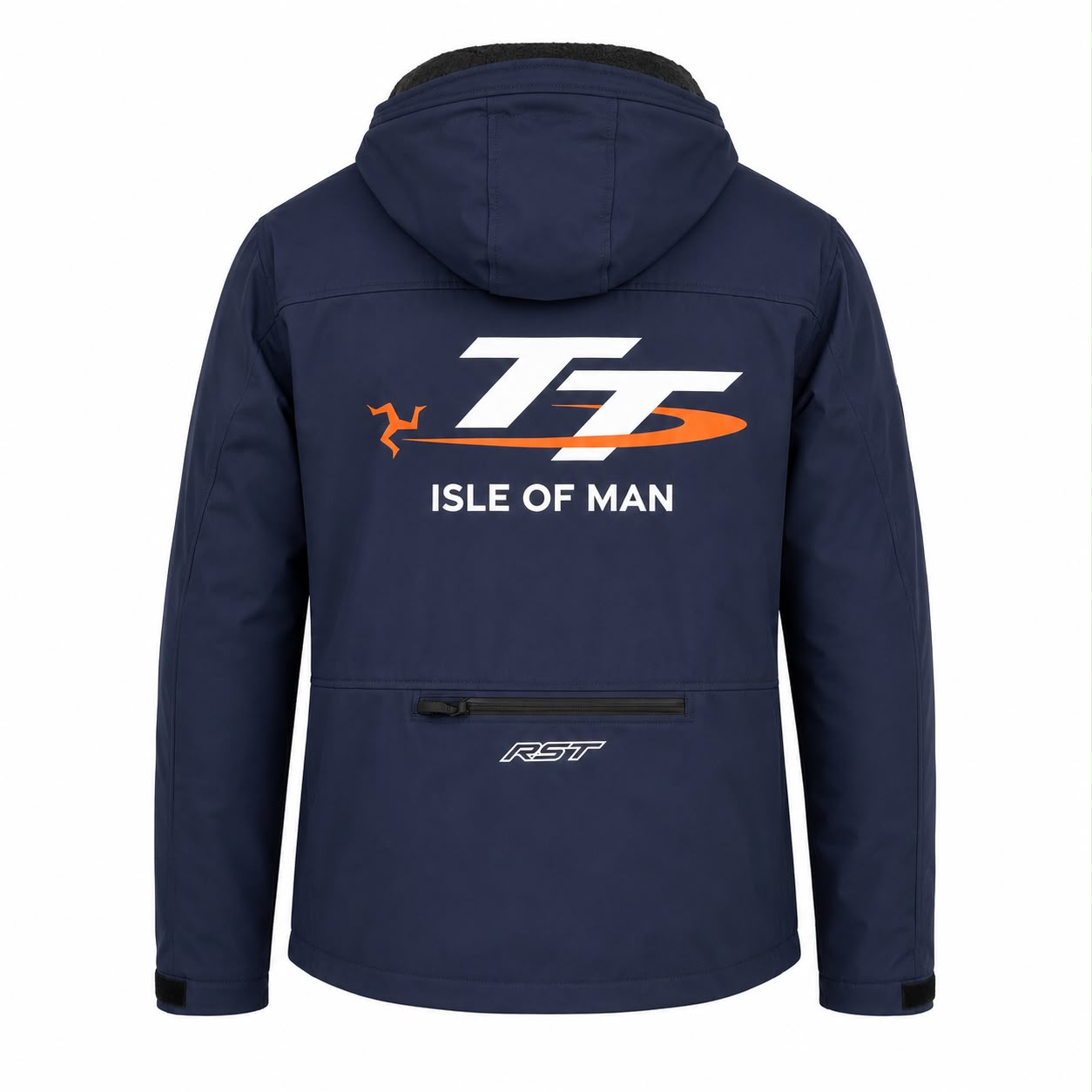 RST Havoc CE Mens Softshell Textile Jacket - Navy IOM TT Logo