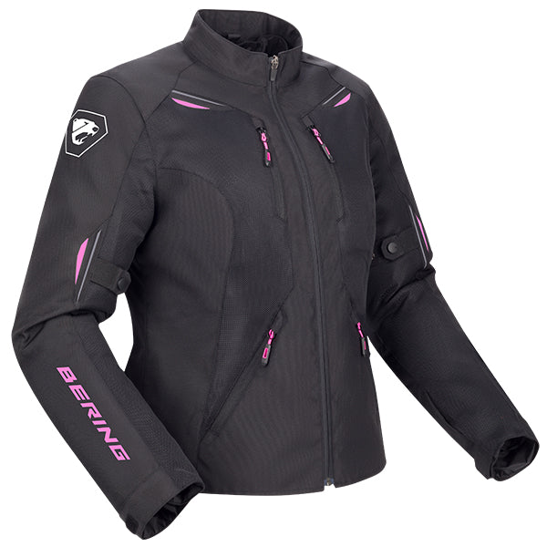 Bering Brazilia Ladies waterproof Jacket - Black / Fucha