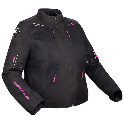 Bering Brazilia Ladies Queen Size Jacket - Black / Fucha