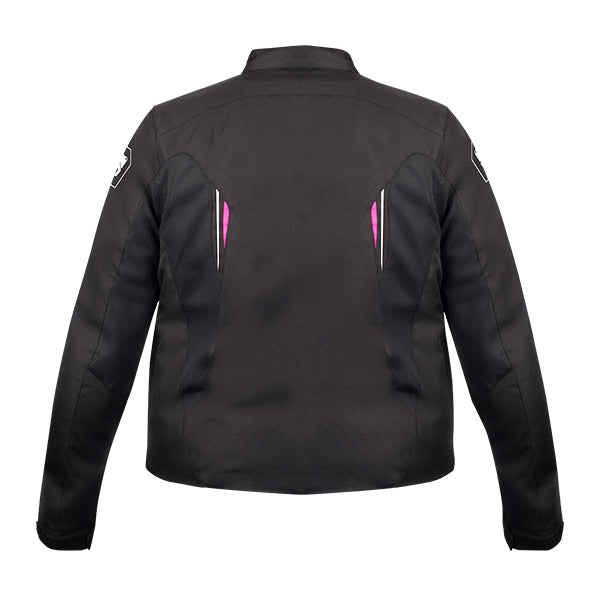Bering Brazilia Ladies Queen Size Jacket - Black / Fucha