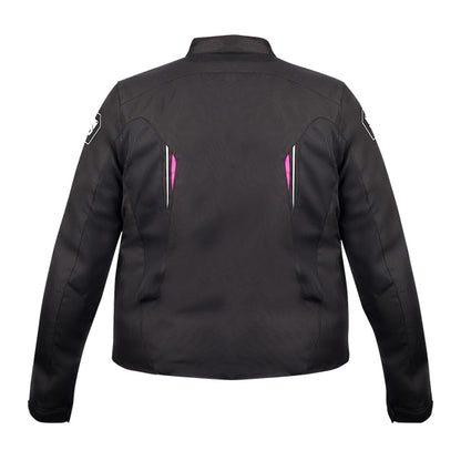 Bering Brazilia Ladies Queen Size Jacket - Black / Fucha