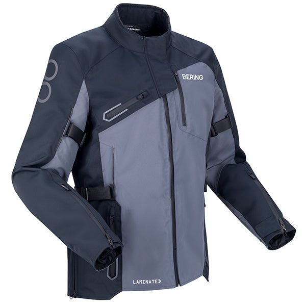 Bering Oxygen Textile Waterproof Jacket - Black / Grey