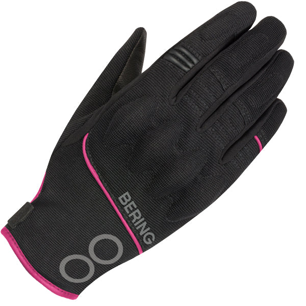 BERING Nassau Ladies Gloves - Black / Fuchsia