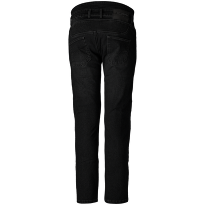RST Tech Pro CE Mens AAA Textile Jeans - Solid Black Denim