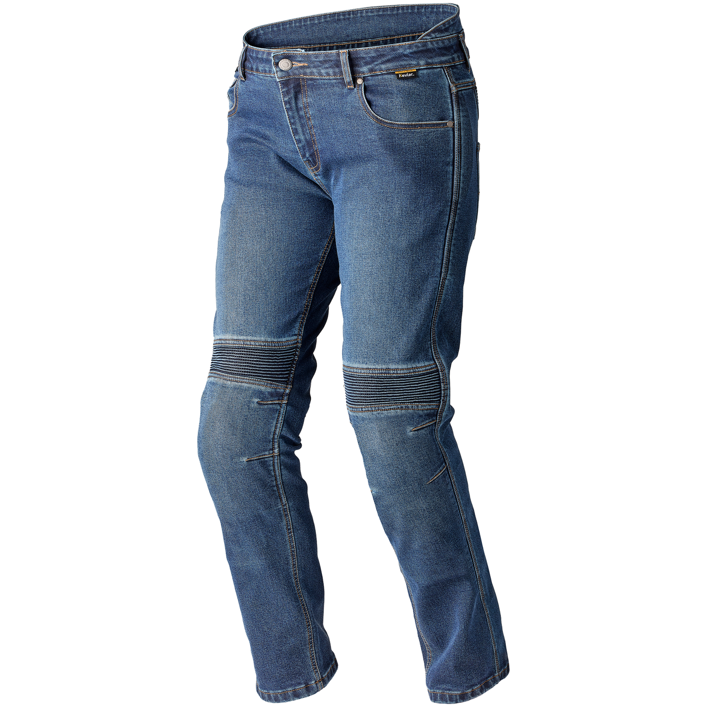 RST Tech Pro CE Mens AAA Regular Leg Jeans - IOM TT Blue