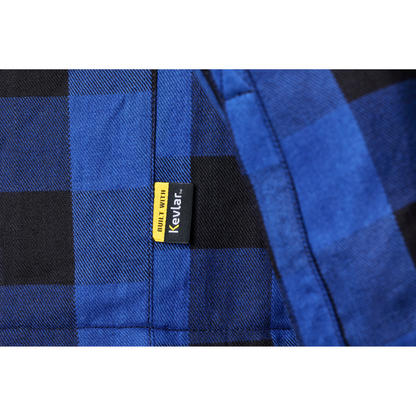 RST x Kevlar Lumberjack CE Mens Textile Shirt - Blue Check