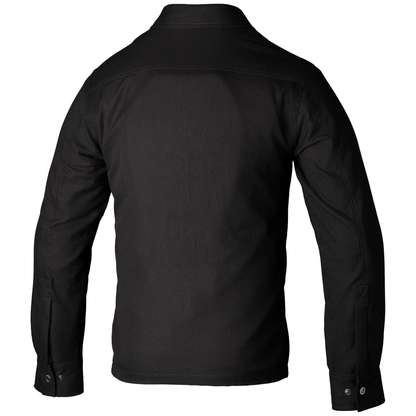 Lumberjack CE Mens Textile Shirt - Plain Black