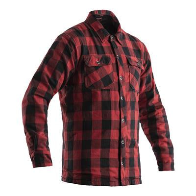RST x Kevlar Lumberjack CE Mens Textile Shirt - Red Check