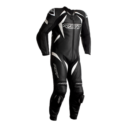 RST Tractech Evo 4 Youth CE Leather Suit - Black / White