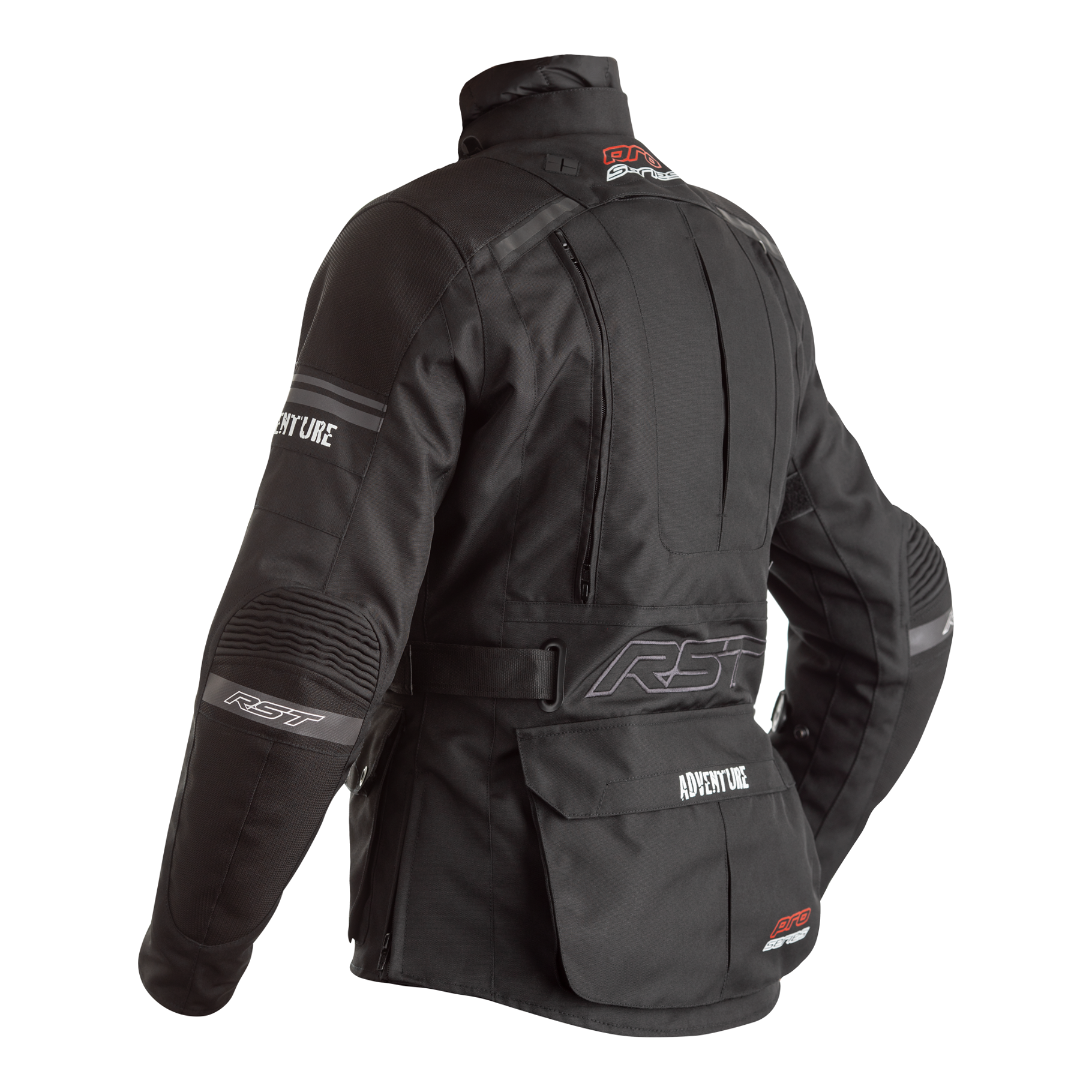 RST Pro Series Adventure-X CE Ladies Textile Jacket - Black / Black .