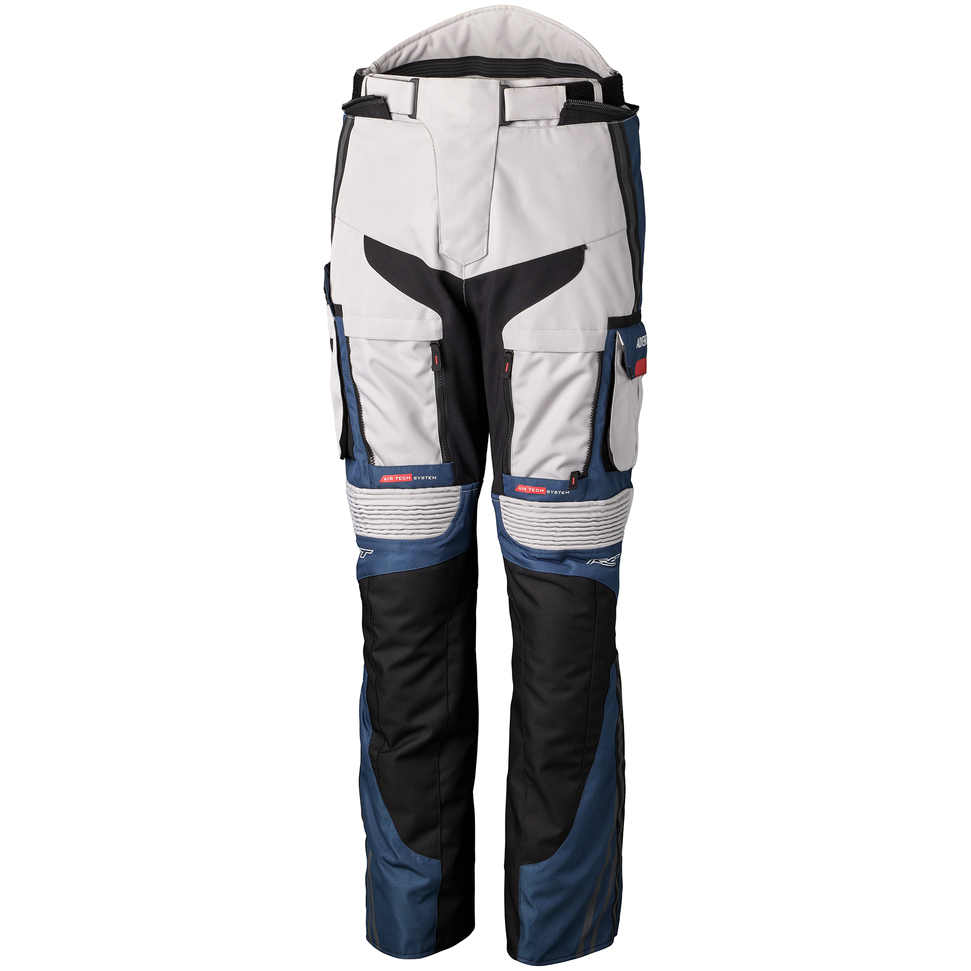 RST Pro Series Adventure-X CE Ladies Textile Jean - Silver / Blue / Red