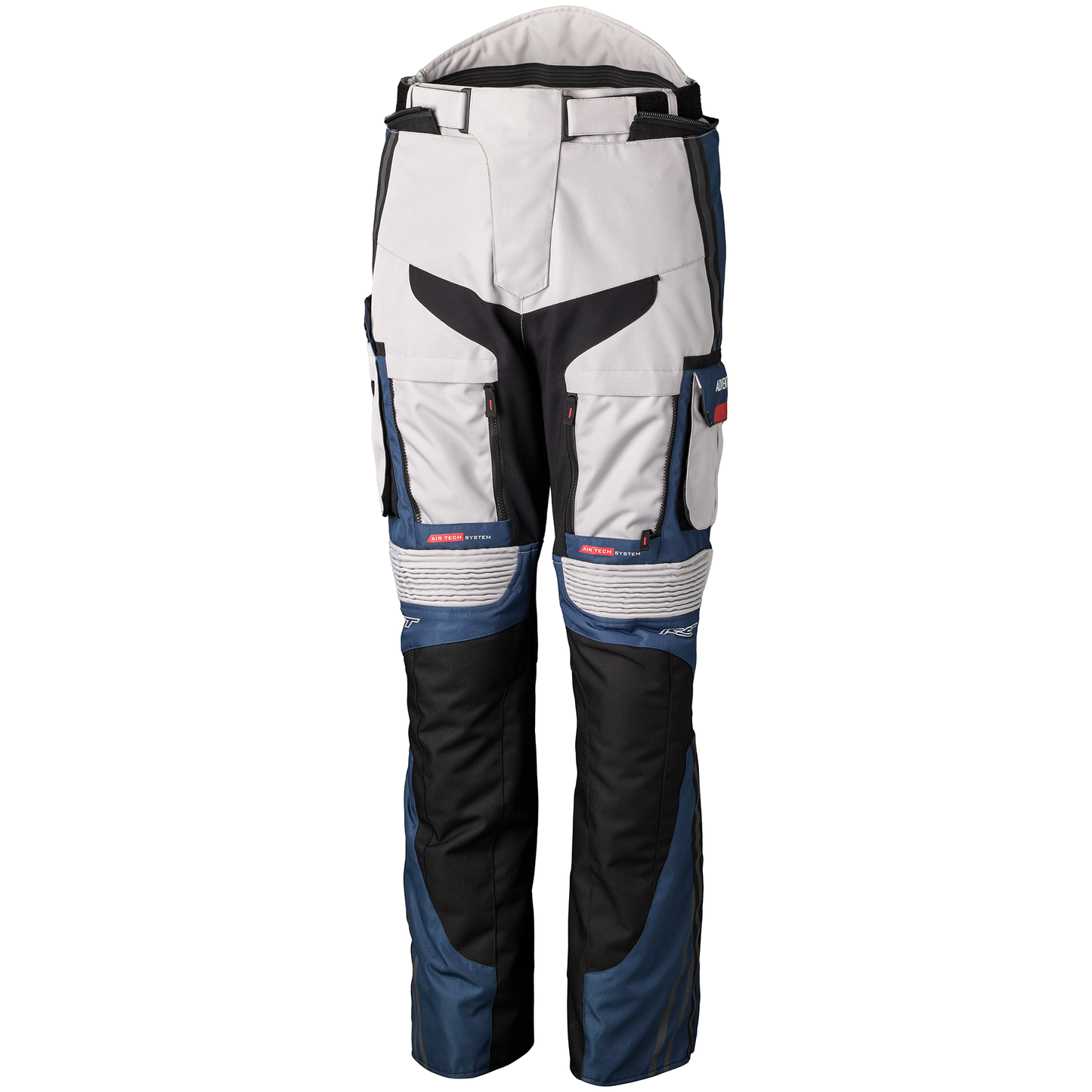 RST Pro Series Adventure-X CE Ladies Textile Jean - Silver / Blue / Red