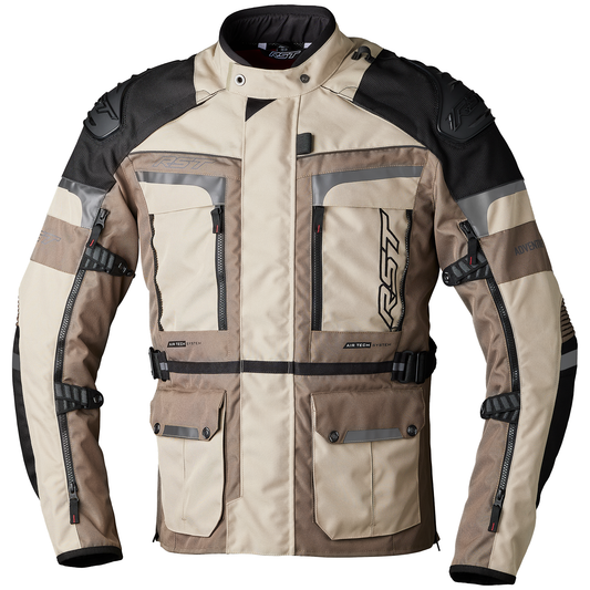 RST Pro Series Adventure-X CE Mens Textile Jacket - Sand / Brown