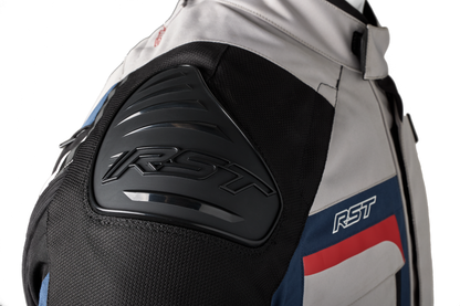 RST Pro Series Adventure-X CE Mens Textile Jacket - Silver / Blue / Red