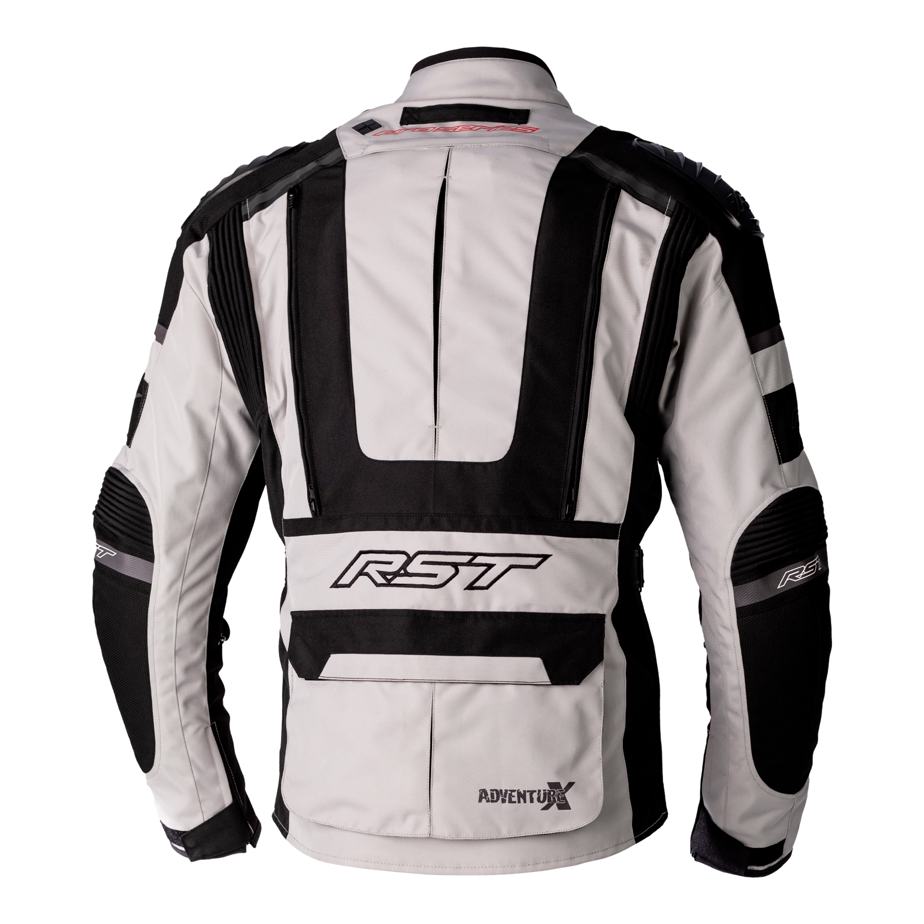 RST Pro Series Adventure-X CE Mens Textile Jacket - Silver / Black