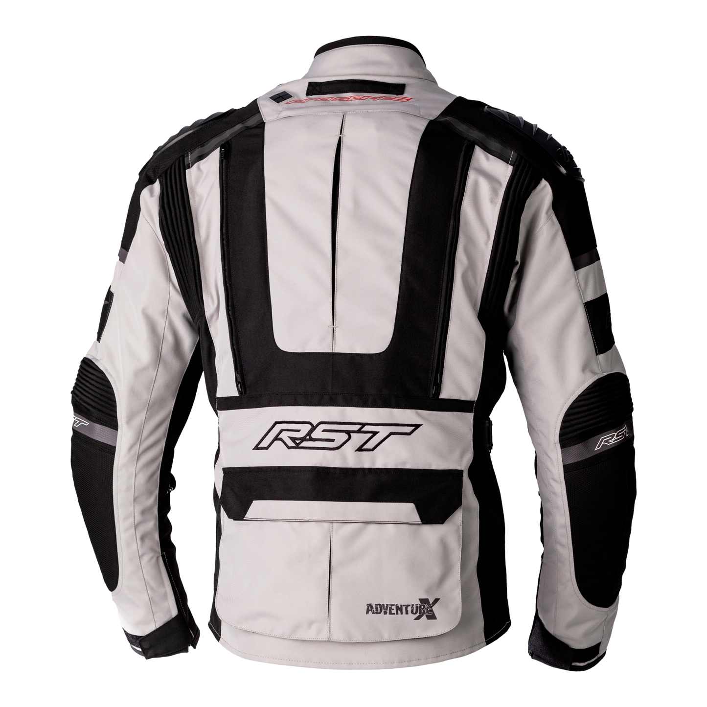 RST Pro Series Adventure-X CE Mens Textile Jacket - Silver / Black