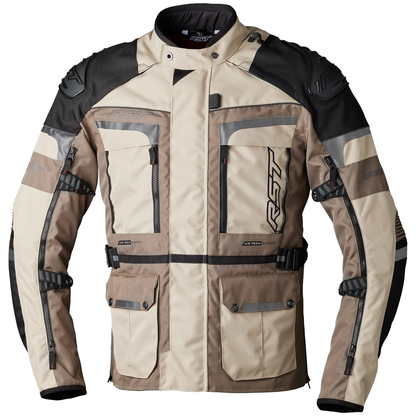 RST Pro Series Adventure-X CE Mens Textile Jacket - Sand / Brown