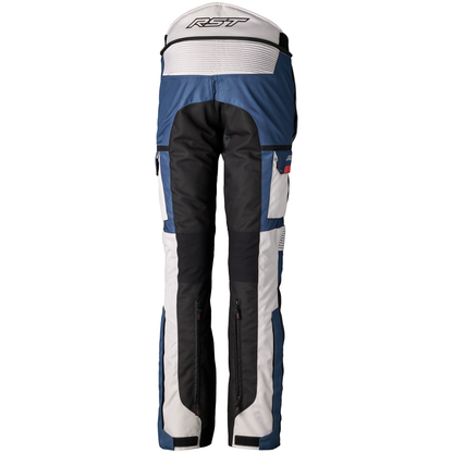 RST Pro Series Adventure-X CE Mens Textile Jeans - Silver / Blue / Red