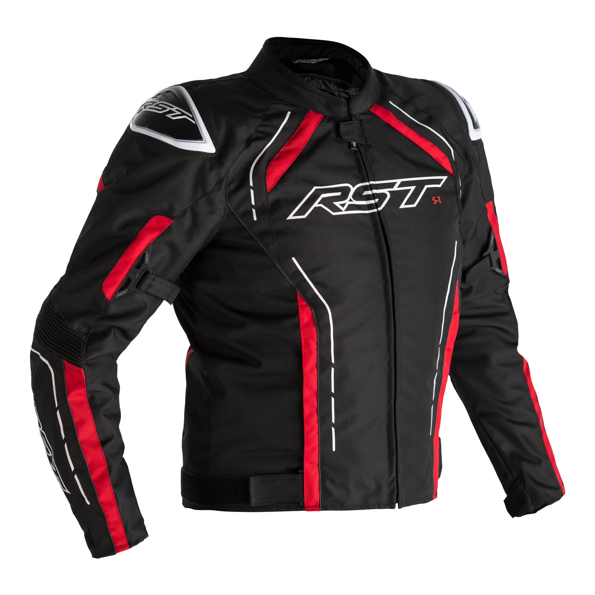 RST S1 CE Mens Textile Jacket - Red