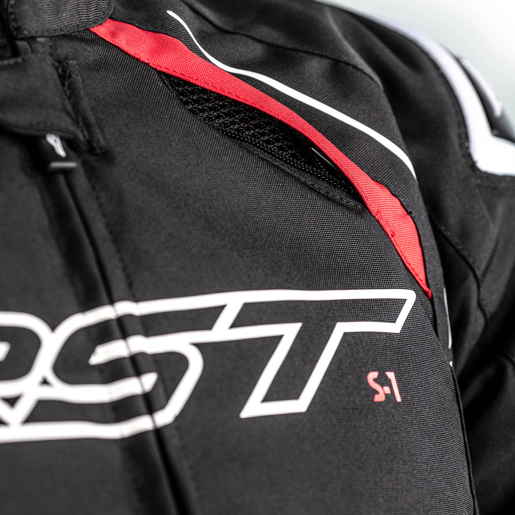 RST S1 CE Mens Textile Jacket - Red